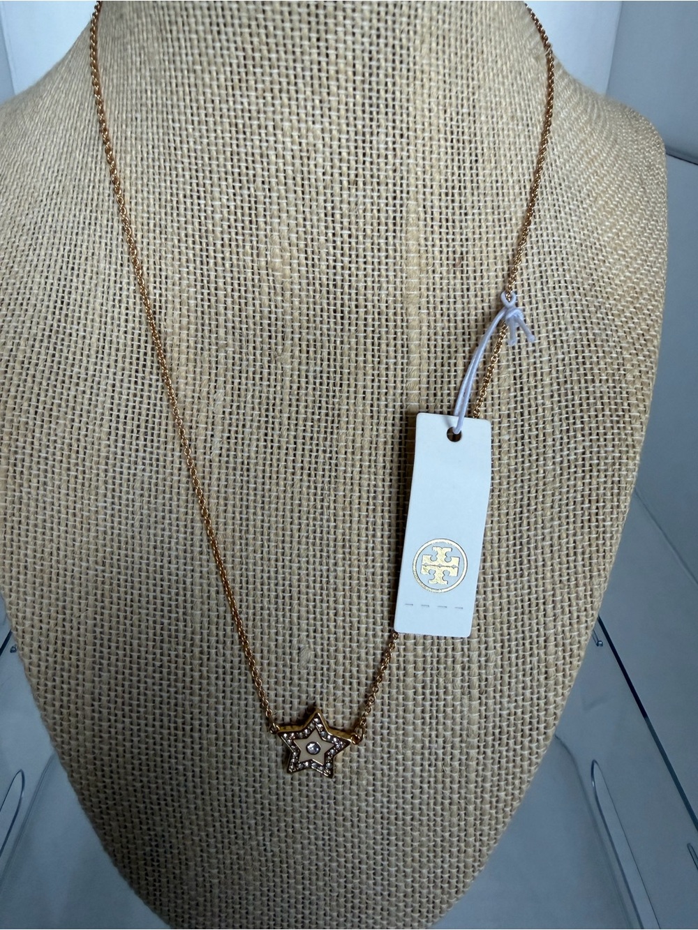 Tory Burch Kira Star Pendant Necklace NWT